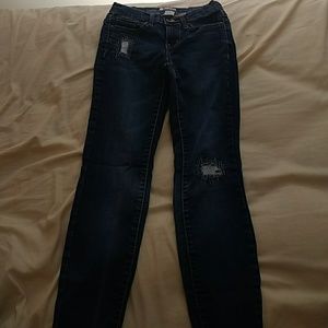Straight leg jeans